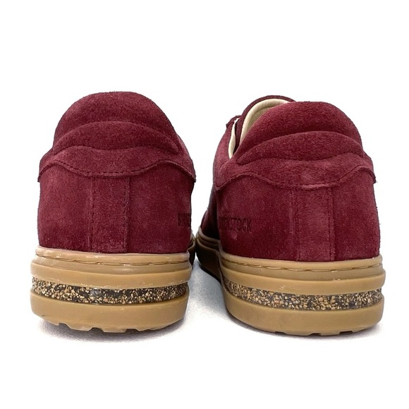 Birkenstock Bend Low-Profile Sneaker Zinfandel Suede Size 38 = 7-7.5 Narrow EUC - Picture 5 of 11